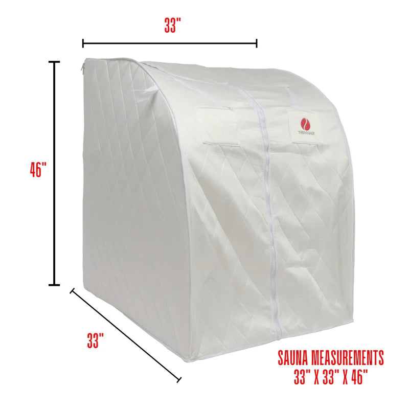 Thera360 PLUS Personal Sauna (White)