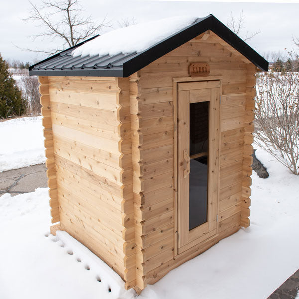 Dundalk Leisure Canadian Timber 2-3 Person Granby Cabin Sauna CTC66W