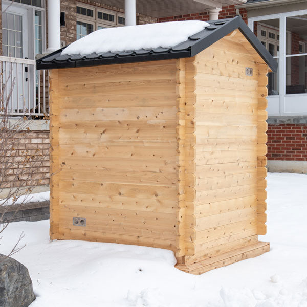 Dundalk Leisure Canadian Timber 2-3 Person Granby Cabin Sauna CTC66W
