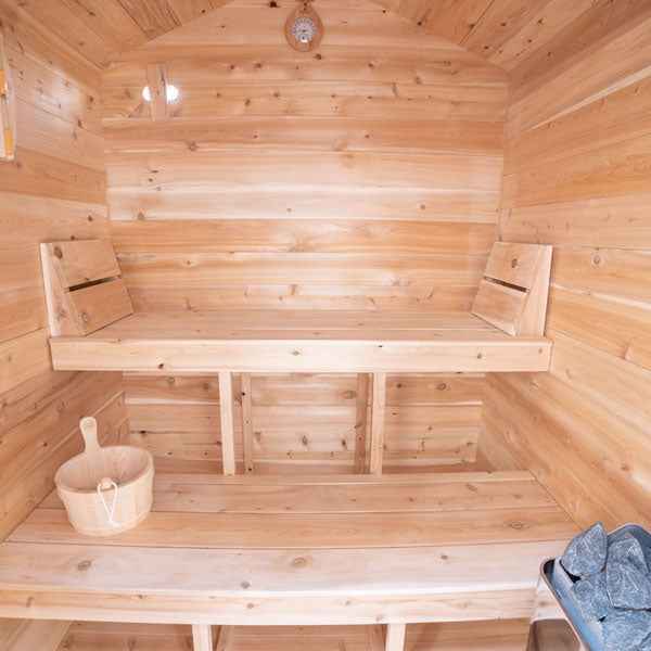 Dundalk Leisure Canadian Timber 2-3 Person Granby Cabin Sauna CTC66W
