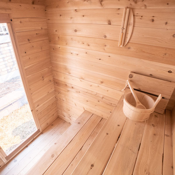 Dundalk Leisure Canadian Timber 2-3 Person Granby Cabin Sauna CTC66W