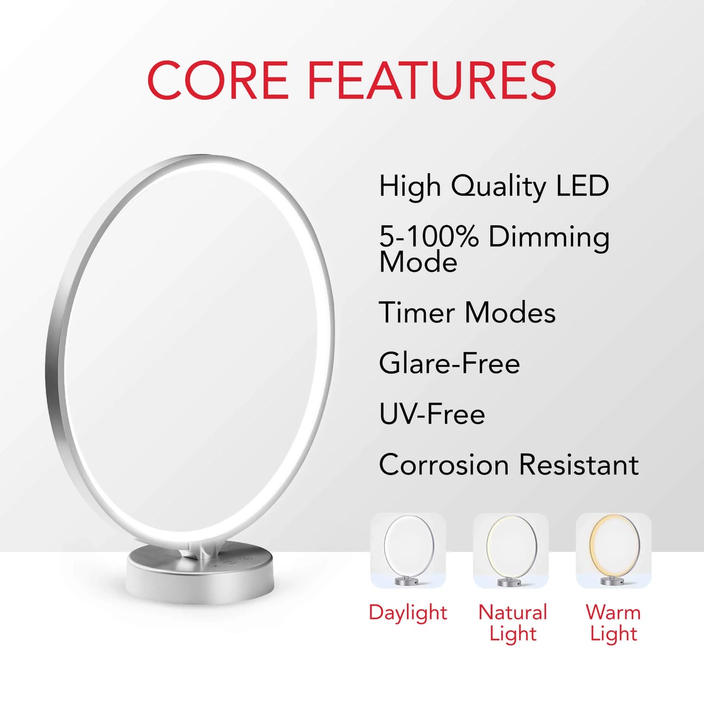 Kala Bright Mood Light – Full Spectrum Wellness Lamp