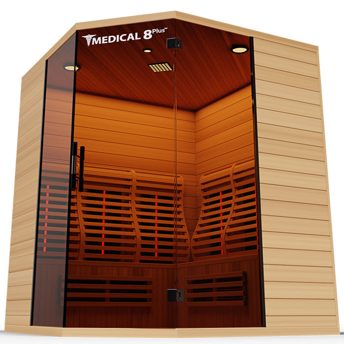 Medical 8 Plus V2 Ultra Full-Spectrum Sauna