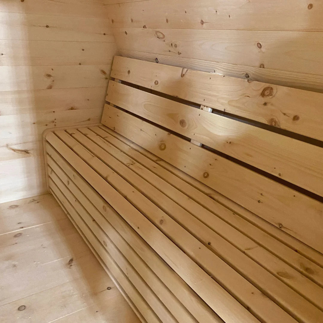 True North Schooner Canadian Made 2-8 Person Outdoor Traditional Barrel Sauna
