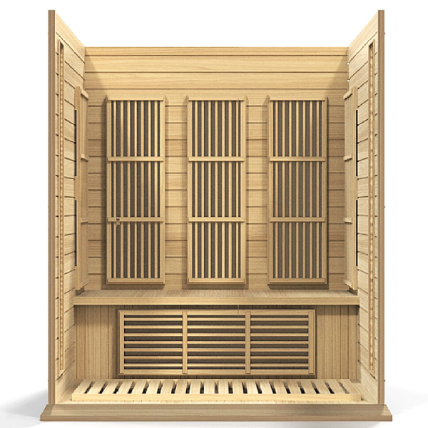 Maxxus Low EMF MX-K306-01 FAR Infrared Sauna - Canadian Hemlock
