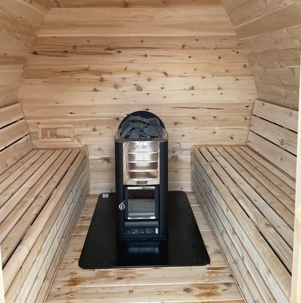 True North Canadian Made 4-8 Person Outdoor Traditional Tiny Pod Sauna