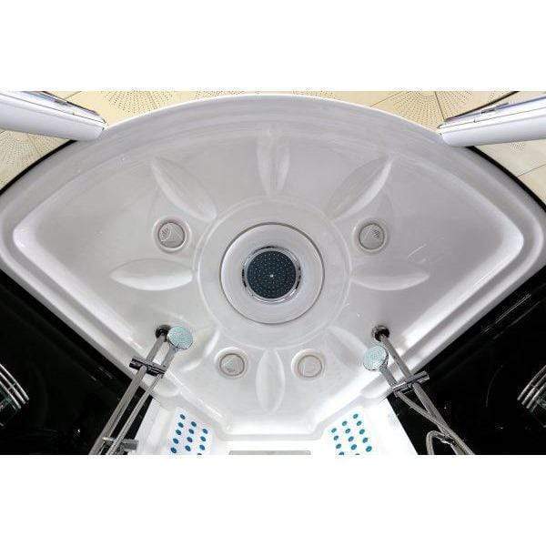 Maya Bath The Superior Platinum White 2 Person Freestanding Steam Shower