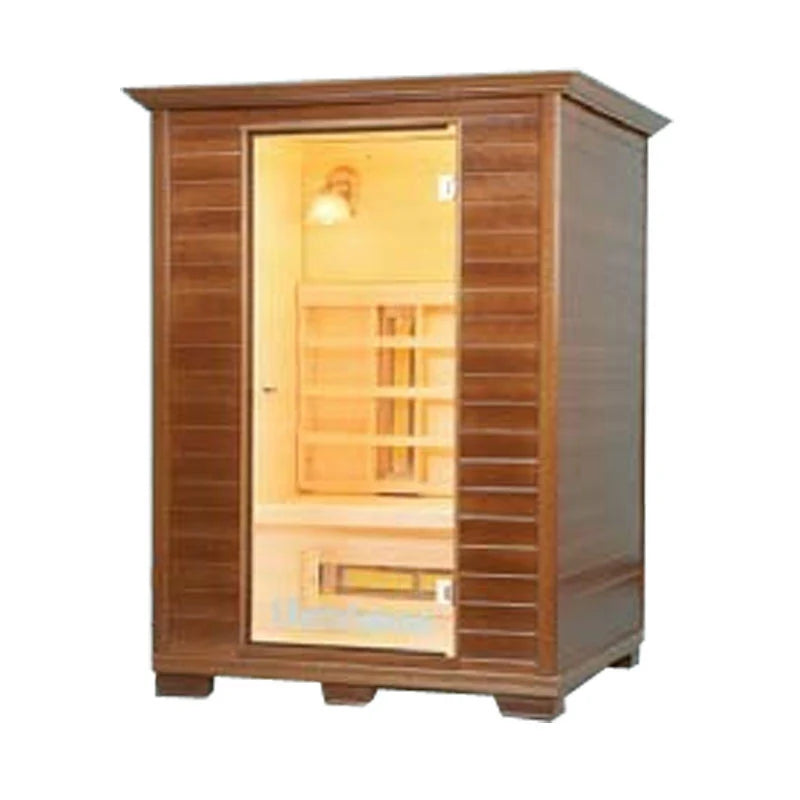 Full Spectrum Infrared Wooden Sauna- Natural Aspen Wood