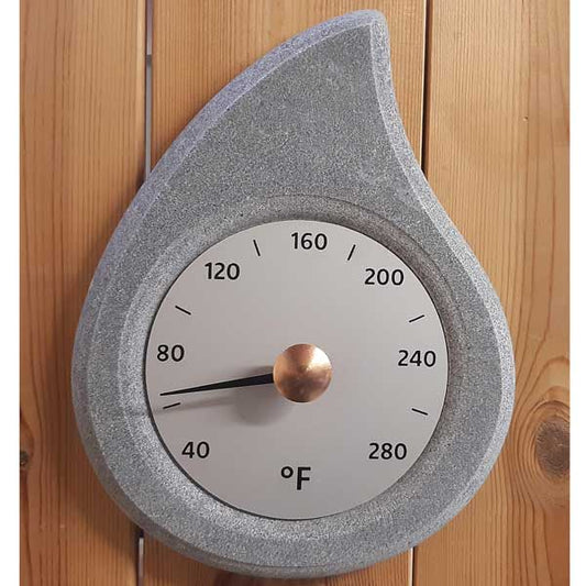 Dundalk LeisureCraft PISARAINEN, Soapstone Thermometer Farenheit