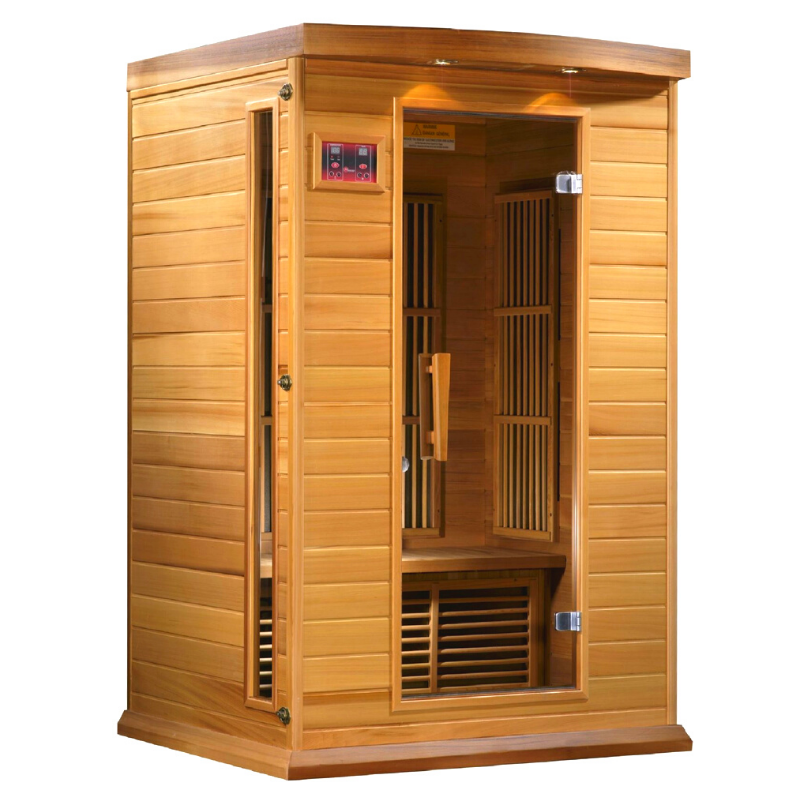 Maxxus Cholet Edition 2 Person Near Zero EMF FAR Infrared Sauna - Canadian Red Cedar