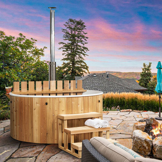 Dundalk LeisureCraft The Evolution Cedar Hot Plunge Tub 7'