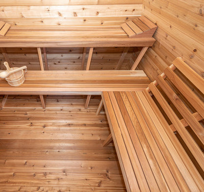 Dundalk LeisureCraft Knotty Cedar POD Sauna