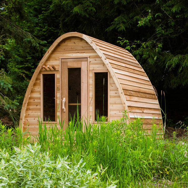 Dundalk LeisureCraft Knotty Cedar POD Sauna