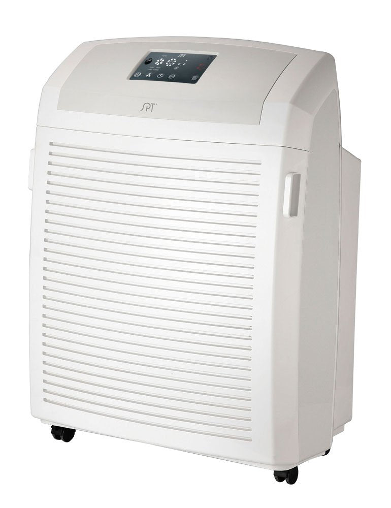 AC-2102: Heavy Duty Air Cleaner with HEPA, Carbon, VOC & TiO2 with UV Light (Captures Smoke, Dust, Pollen, PM2.5, Virus, Bacteria and Mold)