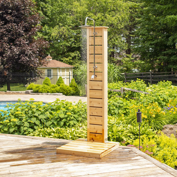 Dundalk LeisureCraft Canadian Timber Sierra Pillar Shower