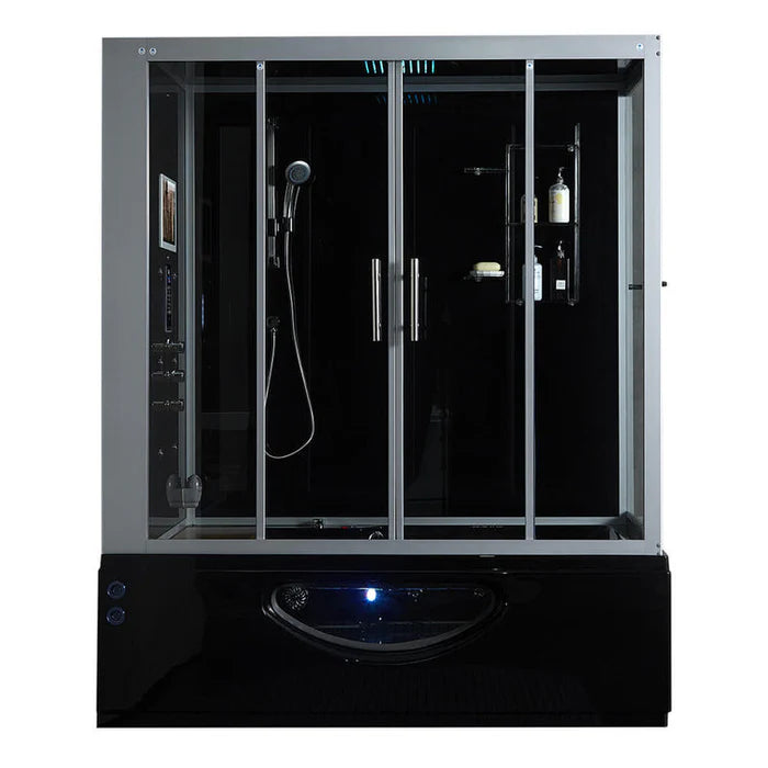 Maya Bath Catania Platinum 2-Person Freestanding Steam Shower