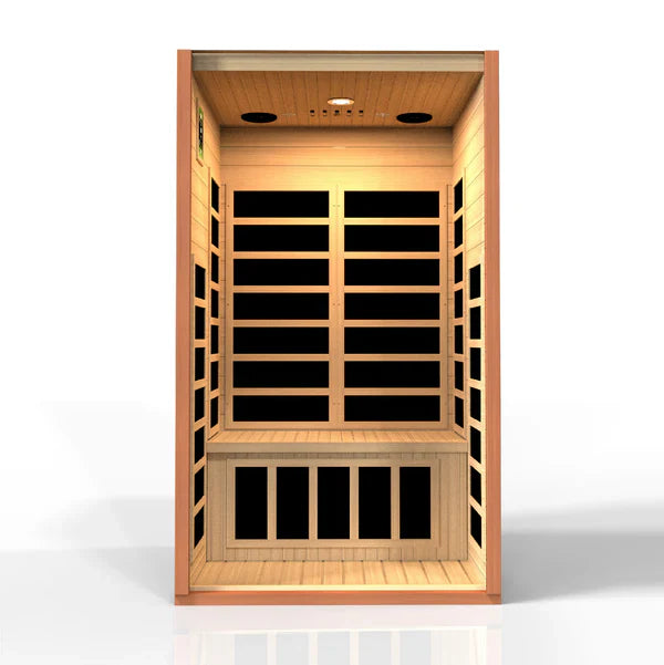 Golden Designs Avila  1-2 Person Ultra Low EMF FAR Infrared Sauna