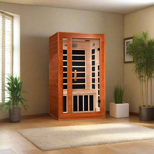 Golden Designs Cardoba Elite 2 Person Ultra Low EMF FAR Infrared Sauna