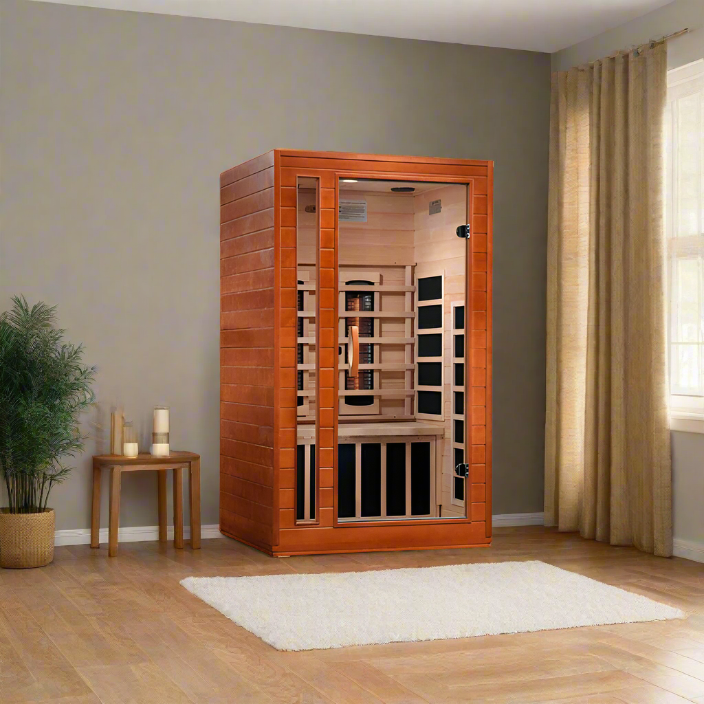 Golden Designs Cardoba Full Spectrum 2 Person Full Spectrum Infrared Sauna - Canadian Hemlock