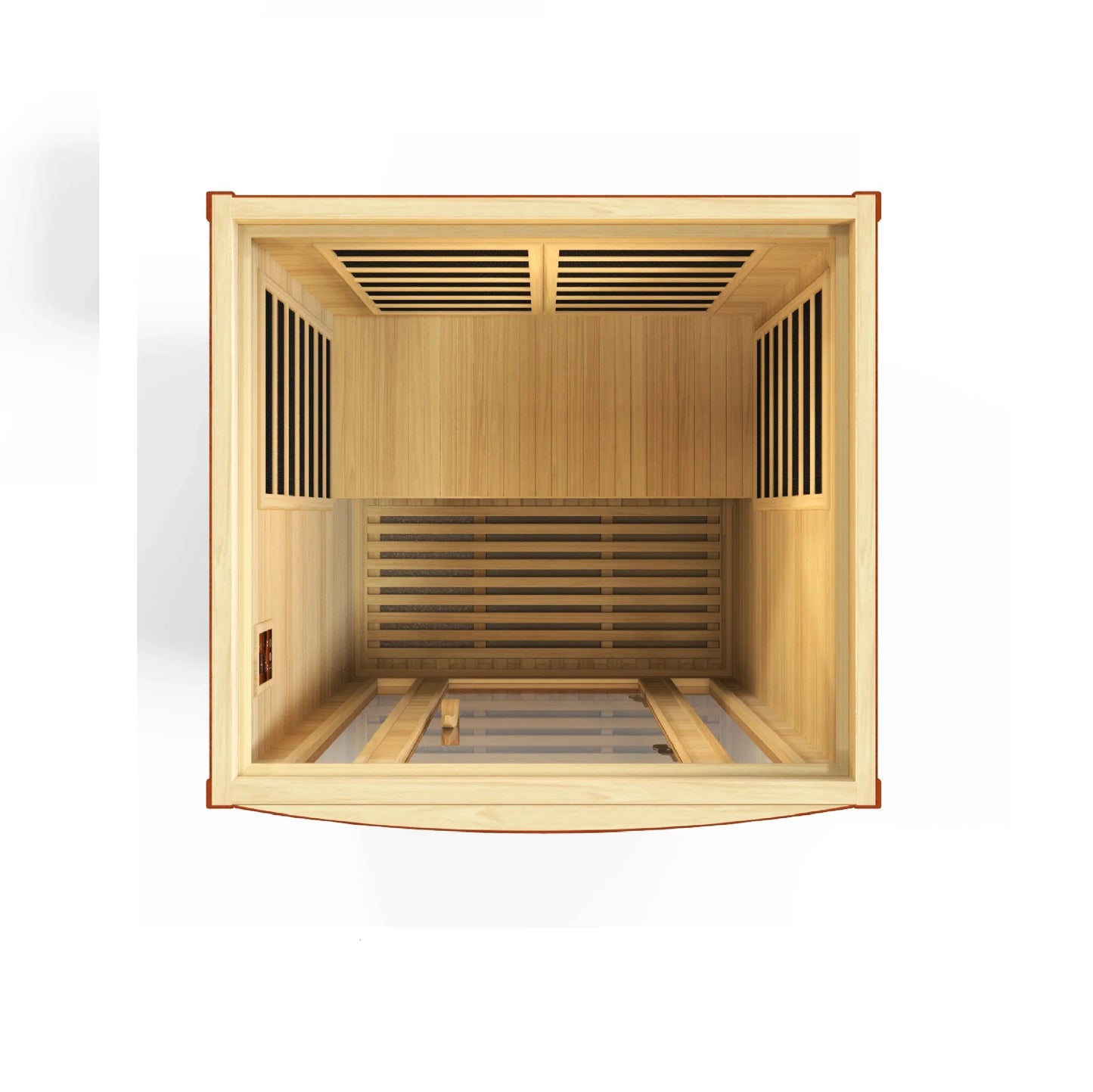 Golden Designs Santiago Elite 2 Person Ultra Low EMF FAR Infrared Sauna