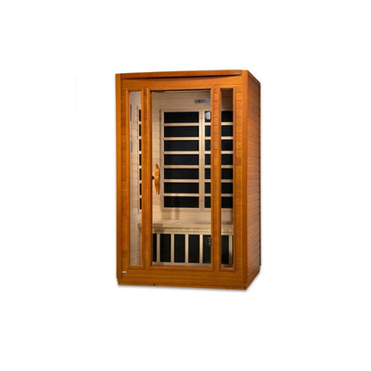 Golden Designs San Marino 2 Person Low EMF FAR Infrared Sauna