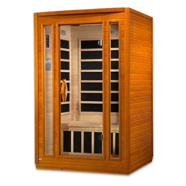 Golden Designs San Marino 2 Person Low EMF FAR Infrared Sauna