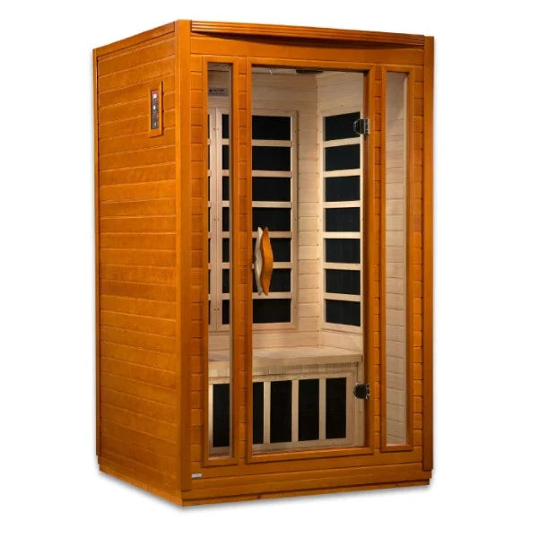 Golden Designs San Marino 2 Person Low EMF FAR Infrared Sauna