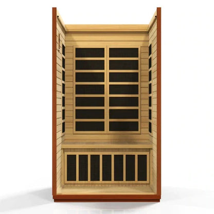 Golden Designs San Marino 2 Person Low EMF FAR Infrared Sauna