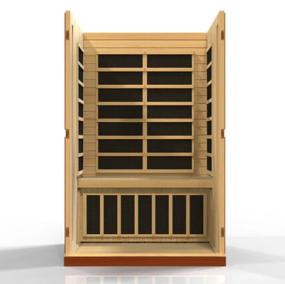 Golden Designs Vittoria 2 Person Low EMF FAR Infrared Sauna