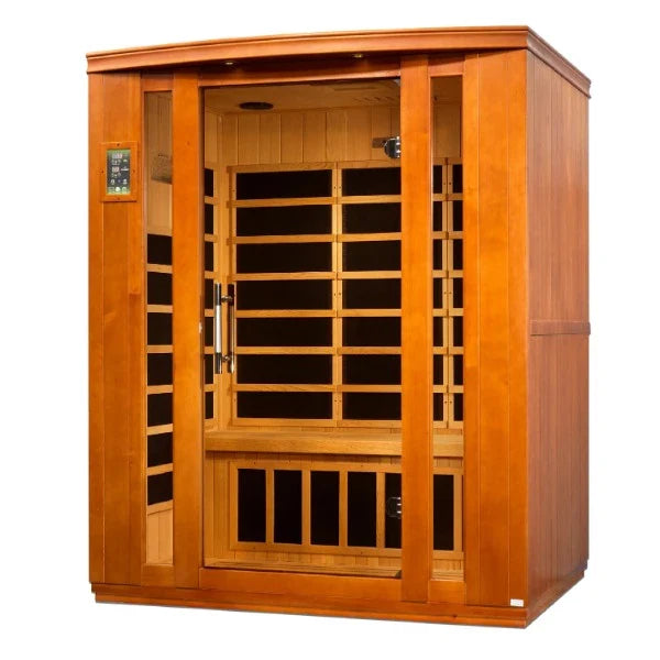 Golden Designs Bellagio 3 Person Low EMF FAR Infrared Sauna