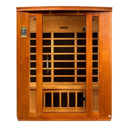 Golden Designs Bellagio 3 Person Low EMF FAR Infrared Sauna