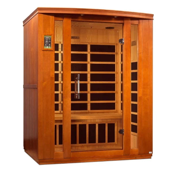 Golden Designs Bellagio 3 Person Low EMF FAR Infrared Sauna