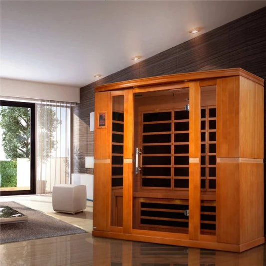 Golden Designs Bergamo 4 Person Low EMF FAR Infrared Sauna