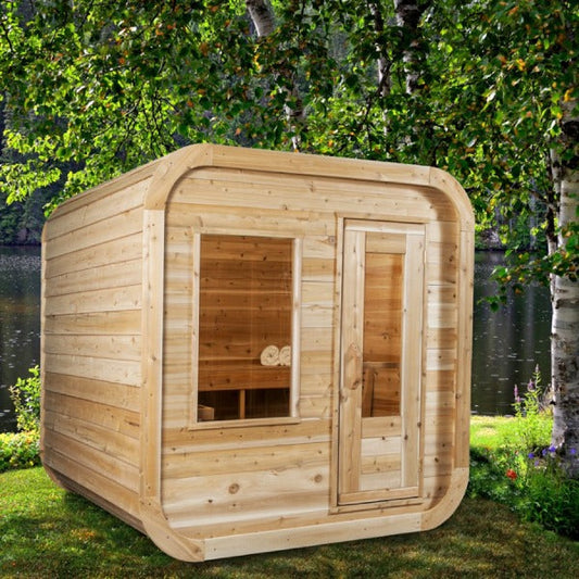 Dundalk LeisureCraft Canadian Timber Luna 3-4 Person Sauna - CTC22LU