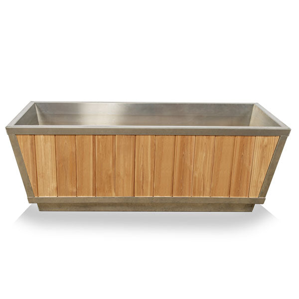 Dundalk LeisureCraft The Glacier Cold Plunge Tub - Clear Red Cedar