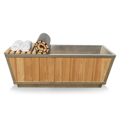 Dundalk LeisureCraft The Glacier Cold Plunge Tub - Clear Red Cedar