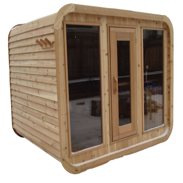 Dundalk Leisure Knotty Cedar Outdoor Luna Sauna