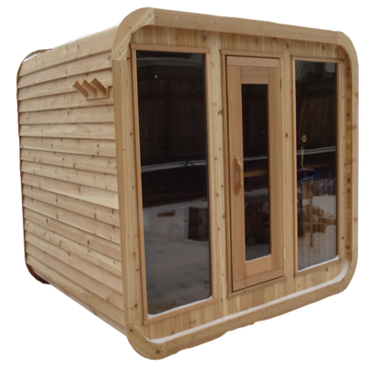 Dundalk Leisure Knotty Cedar Outdoor Luna Sauna