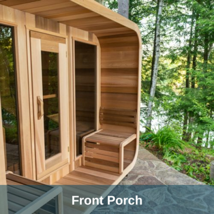 Dundalk Leisure Knotty Cedar Outdoor Luna Sauna