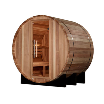 Golden Designs St. Moritz 2 Person Traditional Barrel Sauna - Pacific Cedar