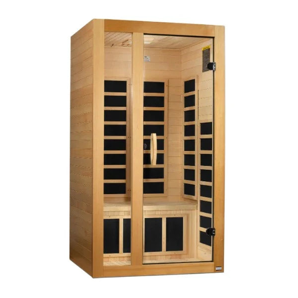 Golden Designs Gracia 1-2 Person Low EMF FAR Infrared Sauna