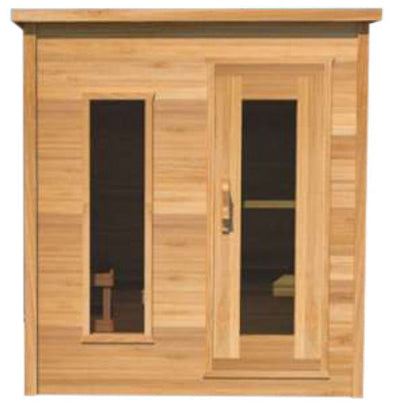 Dundalk LeisureCraft Knotty Cedar Indoor Cabin Sauna