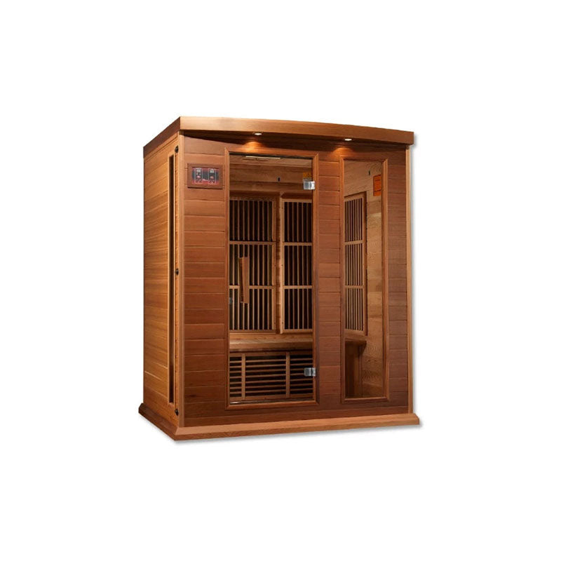 Golden Designs Maxxus Montilemar Edition 3 Person Near Zero EMF FAR Infrared Sauna