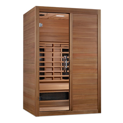 Golden Designs S-Line MX-S206-01 Maxxus 2 Person Full Spectrum Infrared Sauna