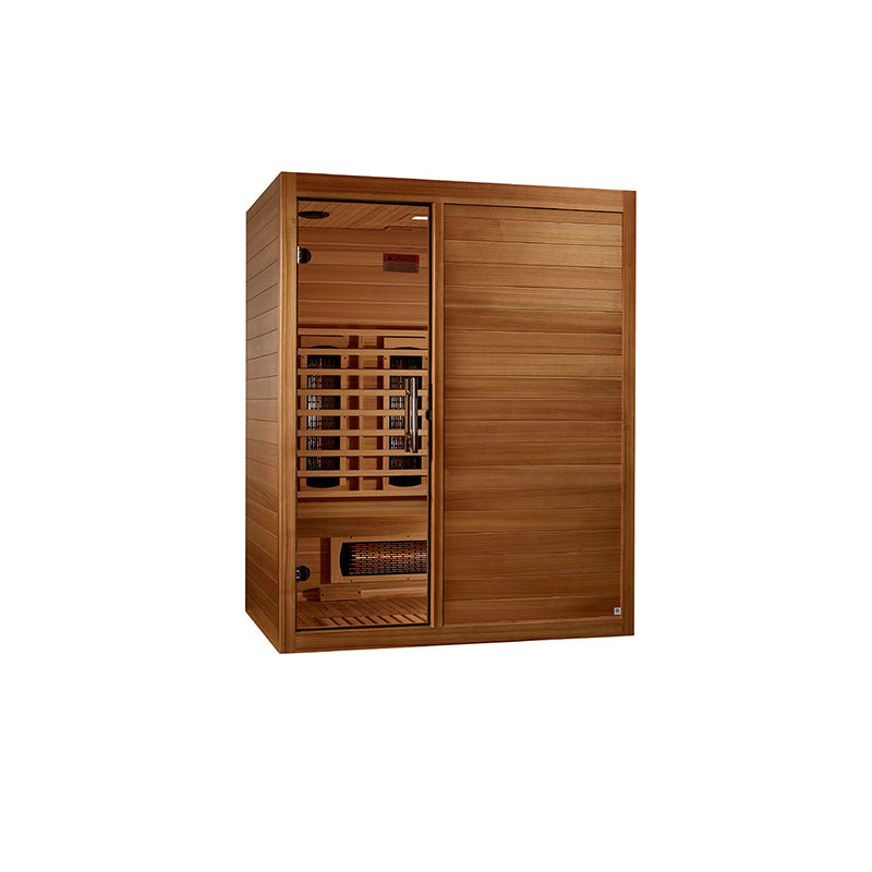 Golden Designs S-Line MX-S306-01 Maxxus 3 Person Full Spectrum Infrared Sauna