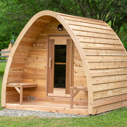 Dundalk Leisure Knotty Cedar Mini Pod Sauna