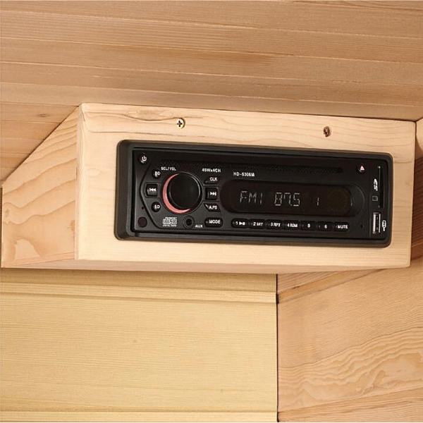 Maxxus Low EMF MX-K356-01 FAR Infrared Sauna - Canadian Hemlock