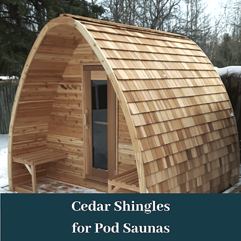 Dundalk LeisureCraft Clear Cedar POD Sauna