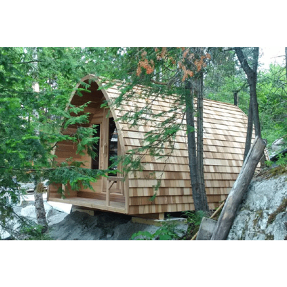 Dundalk LeisureCraft Clear Cedar POD Sauna