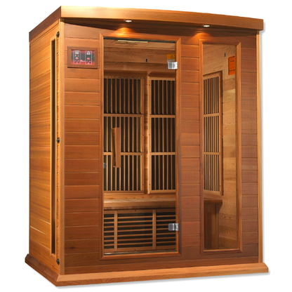 Maxxus Low EMF MX-K306-01 FAR Infrared Sauna - Canadian Red Cedar